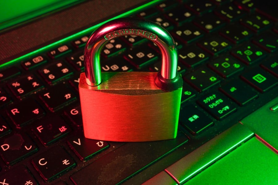 Hardware security key for account authentication
